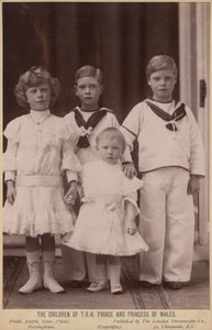 Děti Alberta Edwarda a princezny Alexandry od English Photographer