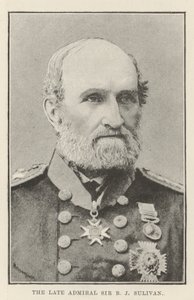 Zesnulý admirál Sir B J Sullivan od English Photographer