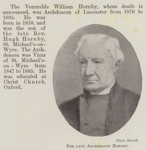 Zesnulý arciděkan Hornby od English Photographer