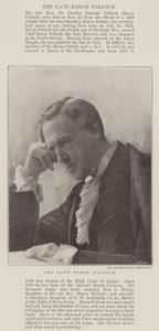 Zesnulý baron Pollock od English Photographer