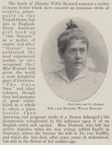 Zesnulá Blanche Willis Howard od English Photographer