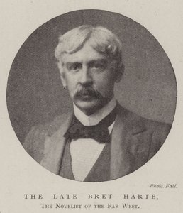 Zesnulý Bret Harte, romanopisec Dálného západu od English Photographer