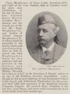 Zesnulý Cluny Macpherson od English Photographer