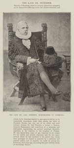 Zesnulý Dr Carl Petersen, purkmistr Hamburku od English Photographer