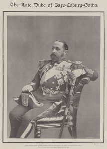 Zesnulý vévoda Saxe-Coburg-Gotha