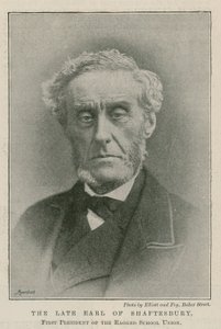 Zesnulý hrabě z Shaftesbury, první prezident Ragged School Union od English Photographer