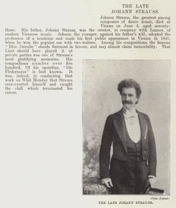 Zesnulý Johann Strauss od English Photographer