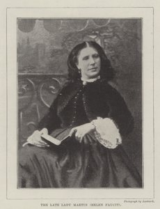 Zesnulá Lady Martin (Helen Faucet) od English Photographer