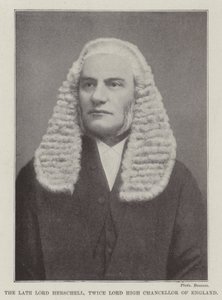 Zesnulý lord Herschell, dvakrát lord vysoký kancléř Anglie od English Photographer