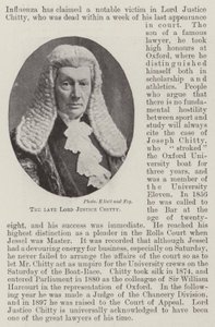 Zesnulý lord soudce Chitty od English Photographer