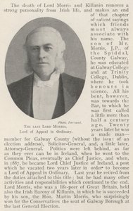 Zesnulý Lord Morris, Lord of Appeal v Ordinary od English Photographer