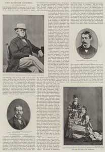 Zesnulý lord Randolph Churchill od English Photographer