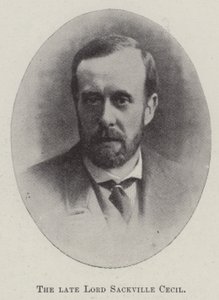 Zesnulý lord Sackville Cecil od English Photographer