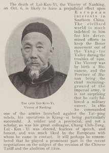 pozdní l UI-kun-Y i, místokrál Nankingu od English Photographer