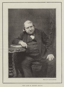 Zesnulý M Ernest Renan od English Photographer