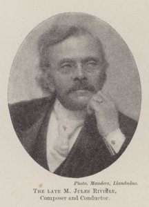 Zesnulý M Jules Riviere, skladatel a dirigent od English Photographer