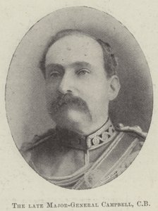 Zesnulý generálmajor Campbell, CB od English Photographer