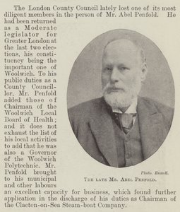 Zesnulý pan Abel Penfold od English Photographer