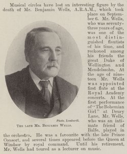 Zesnulý pan Benjamin Wells od English Photographer
