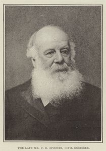 Zesnulý pan C E Spooner, stavební inženýr od English Photographer
