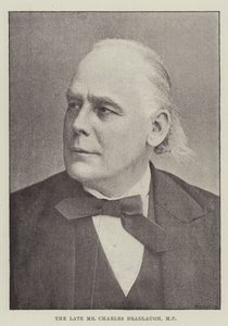 Zesnulý pan Charles Bradlaugh, poslanec od English Photographer