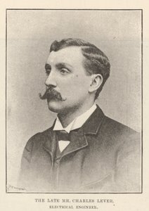 Zesnulý pan Charles Lever, elektrotechnik od English Photographer