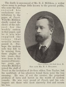 Zesnulý pan E J Milliken od English Photographer
