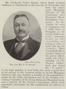 Zesnulý pan FD Barnes od English Photographer