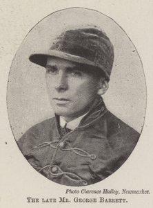 Zesnulý pan George Barrett od English Photographer