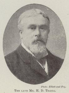 Zesnulý pan H D Traill od English Photographer
