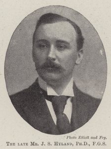 Zesnulý pan J. S. Hyland, PhD, FGS od English Photographer