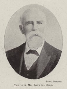 Zesnulý pan John M Cook od English Photographer