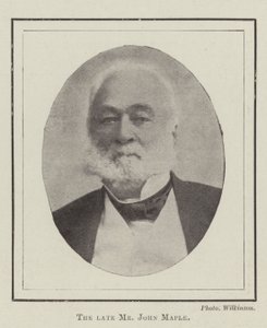 Zesnulý pan John Maple od English Photographer