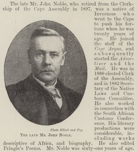 Zesnulý pan John Noble od English Photographer