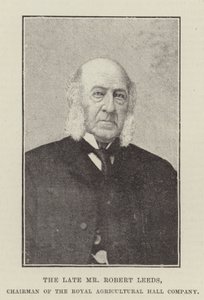 Zesnulý pan Robert Leeds, předseda Royal Agricultural Hall Company od English Photographer