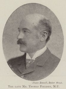 Zesnulý pan Thomas Fielden, MP od English Photographer