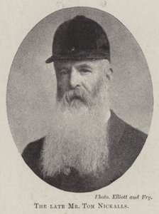 Zesnulý pan Tom Nickalls od English Photographer
