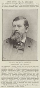 Zesnulý pan William Burgess, rybář a přírodovědec od English Photographer