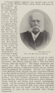 Zesnulý pan William Wilson od English Photographer