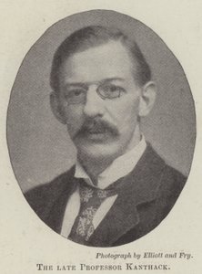 Zesnulý profesor Kanthack od English Photographer