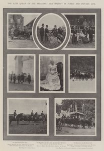 Zesnulá belgická královna, Její Veličenstvo ve veřejném a soukromém životě od English Photographer