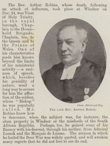 Zesnulý reverend Arthur Robins od English Photographer