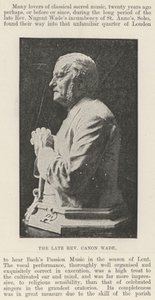 Zesnulý reverend Canon Wade od English Photographer