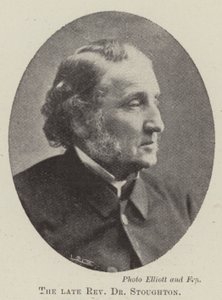 Zesnulý reverend Dr Stoughton od English Photographer