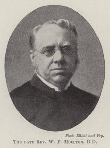 Zesnulý reverend W F Moulton, DD od English Photographer