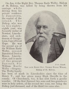 Zesnulý Pravý reverend Thomas Earle Welby, biskup ze Svaté Heleny od English Photographer