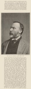 Zesnulý sir Andrew Clark, Baronet, MD od English Photographer