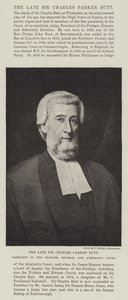Zesnulý sir Charles Parker Butt, předseda pozůstalostního, rozvodového a admirality soudu od English Photographer
