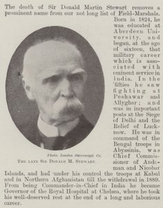 Zesnulý sir Donald M Stewart od English Photographer