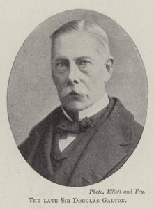 Zesnulý sir Douglas Galton od English Photographer